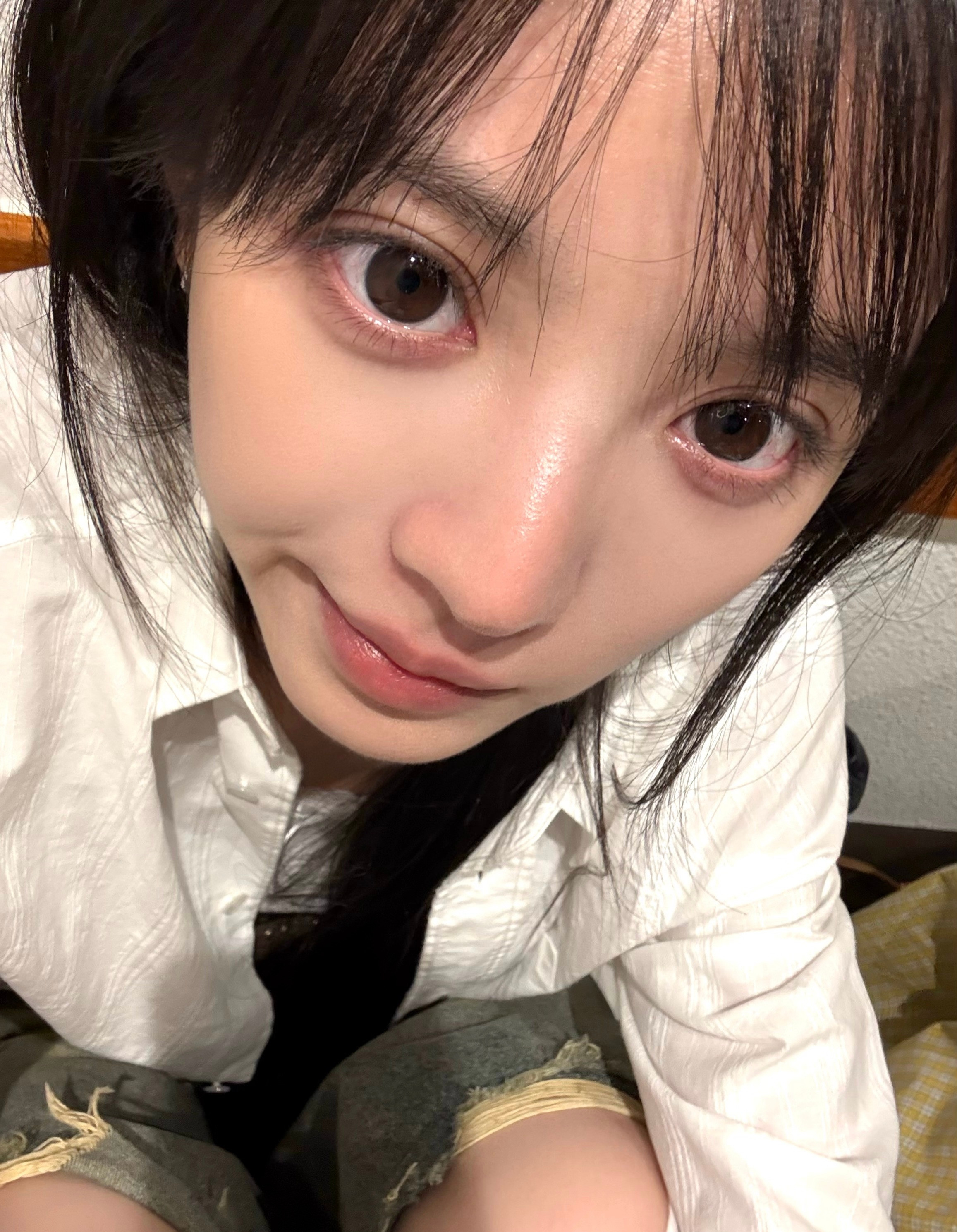 神赐我素颜状态下也这般的眼睛✨🥺​​​
