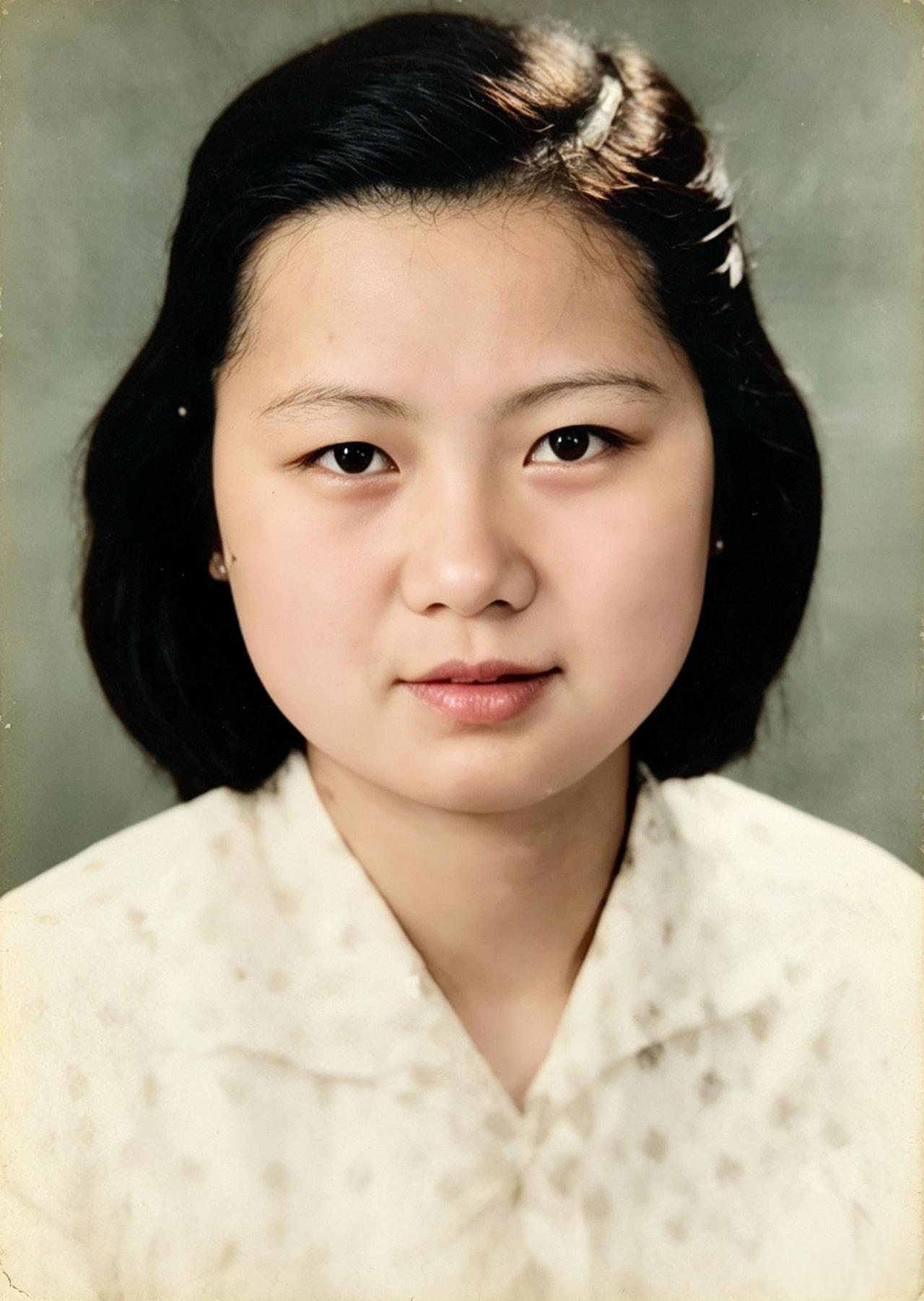 这名长着一张娃娃脸，有些可爱的姑娘却是六十年代被抓捕的八万名国民党特务中的一员。
