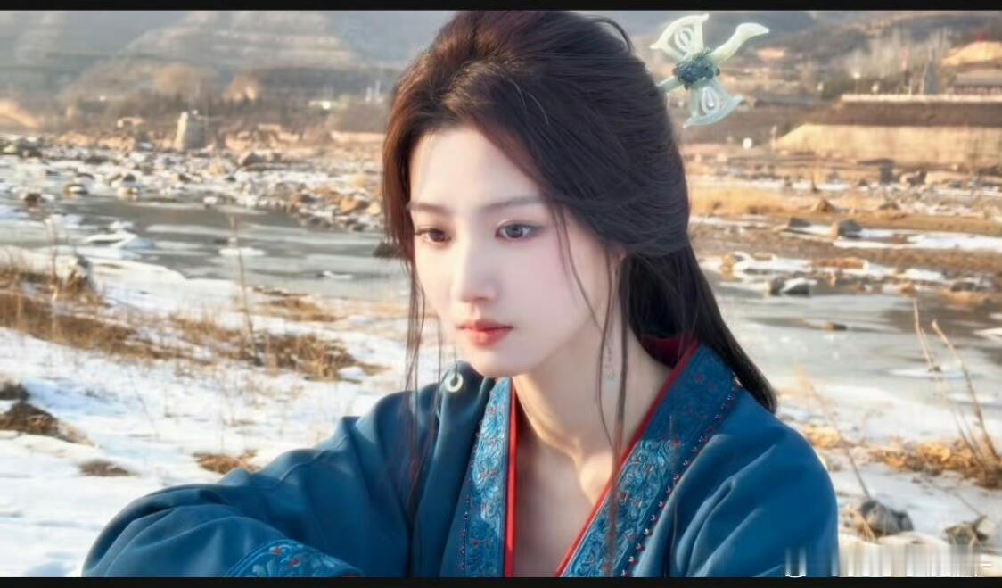 卢昱晓这个状态进组《何不同舟渡》可以的