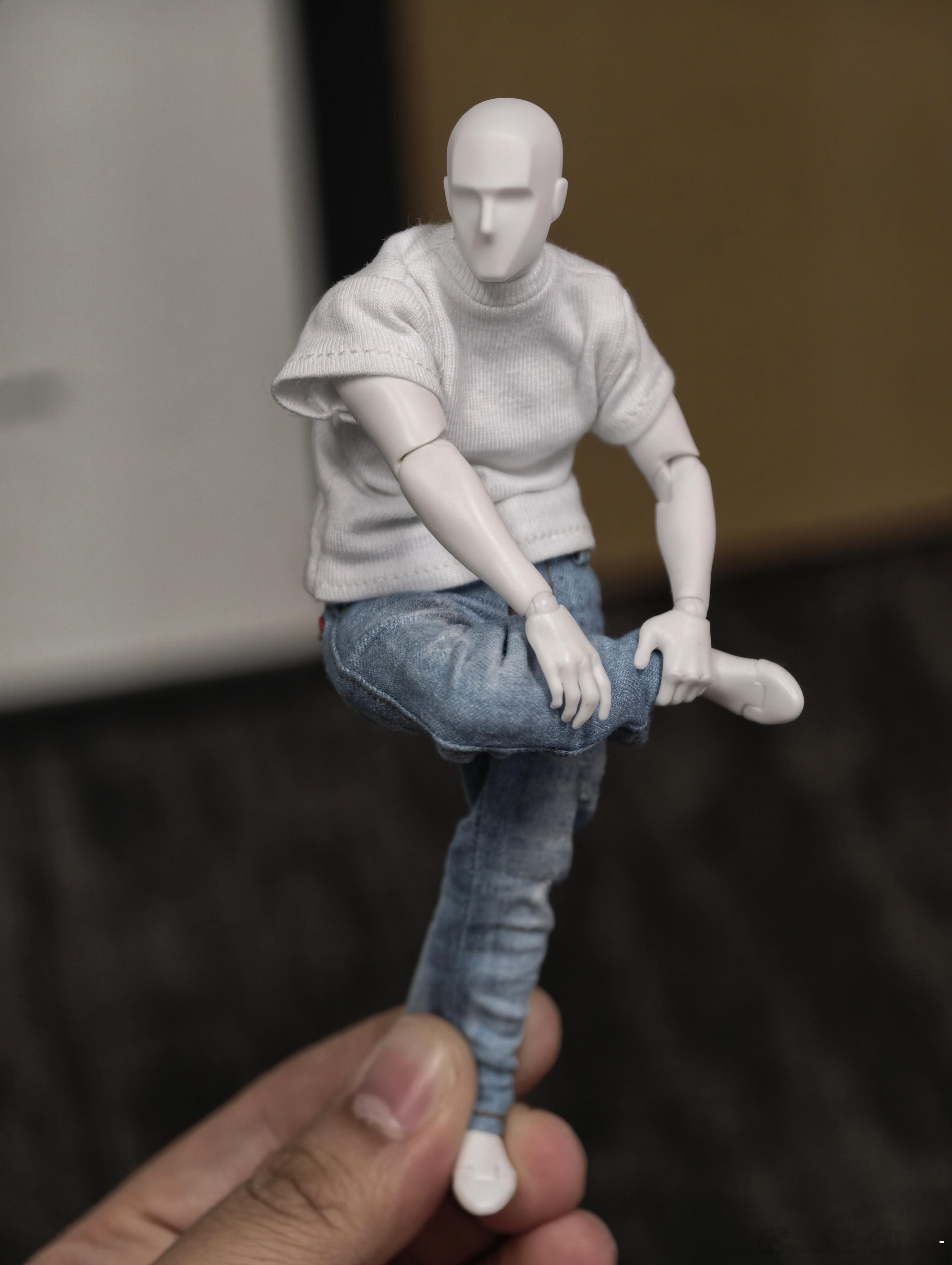 穿衣服了玩具摄影冰感仿生人​​​