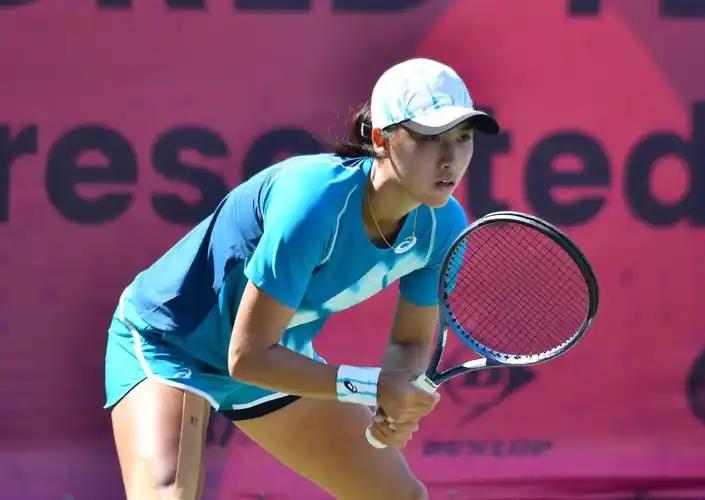 WTA125九江1/4决赛🇨🇳姚欣辛6-4,6-4击败头号种子塔拉鲁德🇹