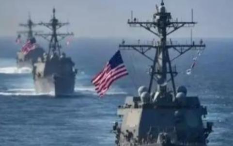 美军若强行插手台海，法国高规格军事分析做出的推演显示：中国对台实施封锁时，美军从