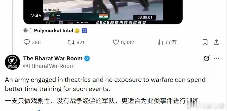 黑猫突击队被中国女警吊打，阿联酋特警挑战赛为啥让印度人破防？2月8日，一年一度的