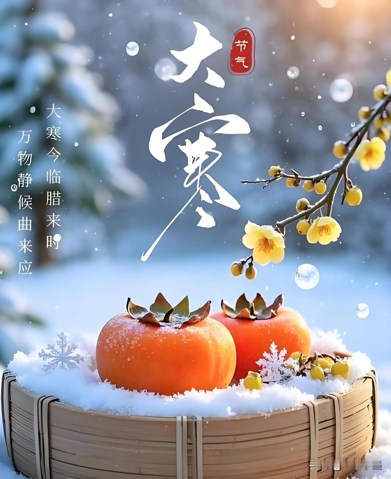 今天是大寒了，正处于“四九”阶段，俗语说：三九四九冰上走。现在是今年冬天最冷的