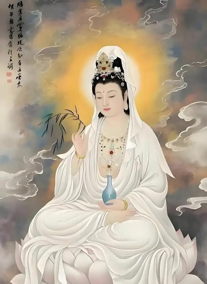 观音菩萨十二愿：7誓灭三涂愿9度尽众生愿10接引西方愿感觉现在正能量消息