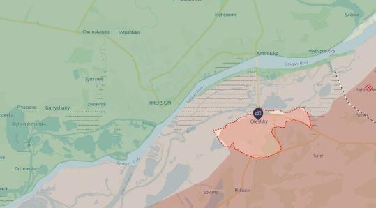 图文：乌军称俄军已放弃了在赫尔松州奥列克西夫斯基岛的阵地俄罗斯军队已经放弃了