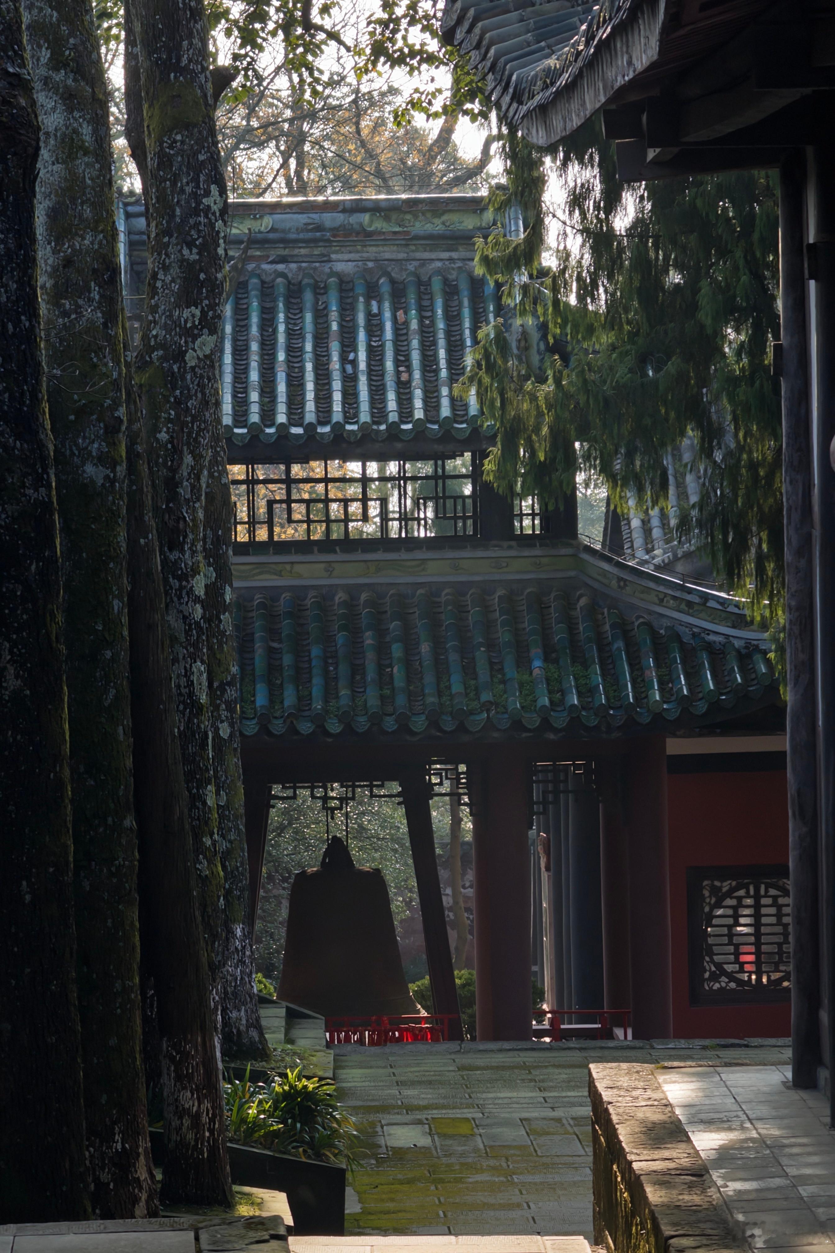 窦圌山的深秋。满山谷都是秋的味道。江油·窦圌山景区