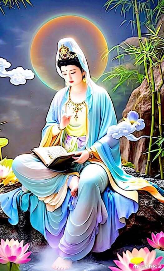 遇见南無觀世音菩薩摩訶薩，说什么都灵！十二星座菩萨观音菩萨观音菩萨保佑我是有观音