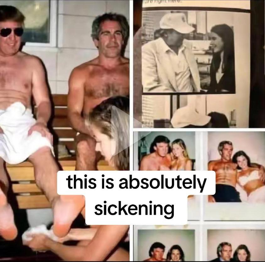 翻译一下：我估计，当年他们裸呈相见，曾经有过桑拿之约，特朗普要当上美国总统，爱泼