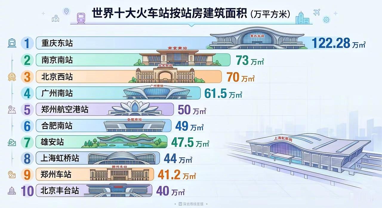 世界十大火车站