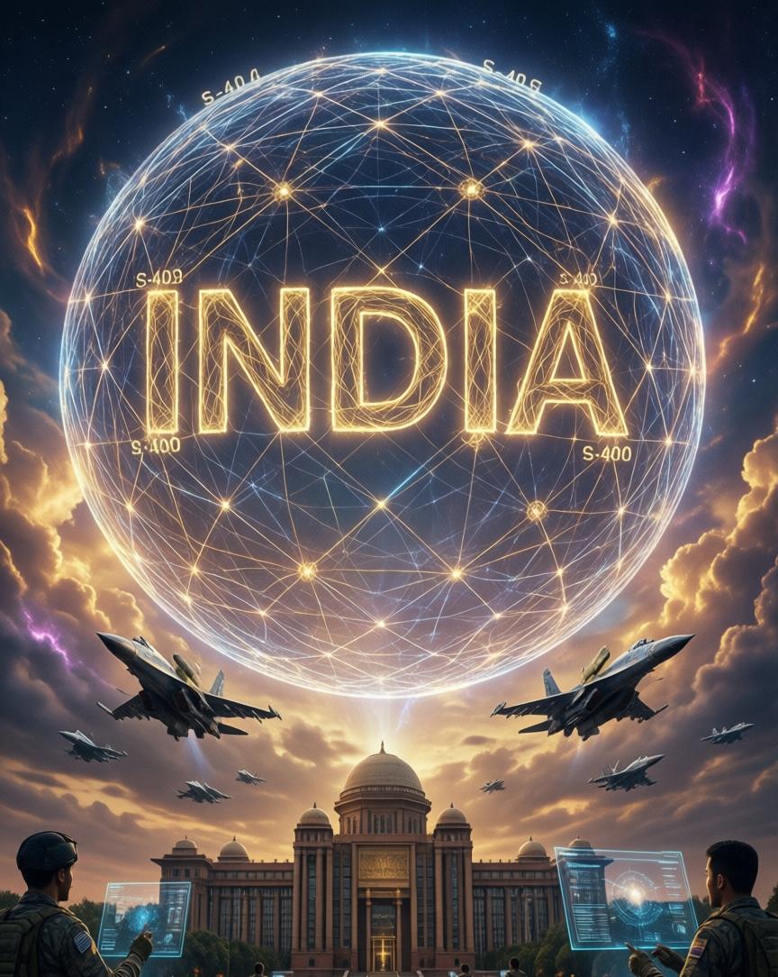 剑指霸权！印度砸251亿美元造防空天网，S-400当核心，这次玩真的环球网3