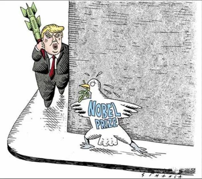 挪威辩解，诺奖由诺贝尔委员颁发，与挪威政府没任何关系。特朗普一句话驳斥：“如果