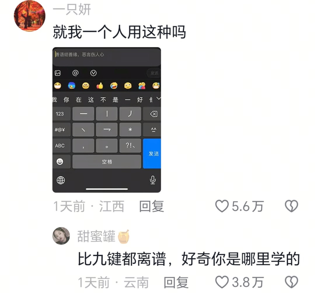 就我一个人用这种吗