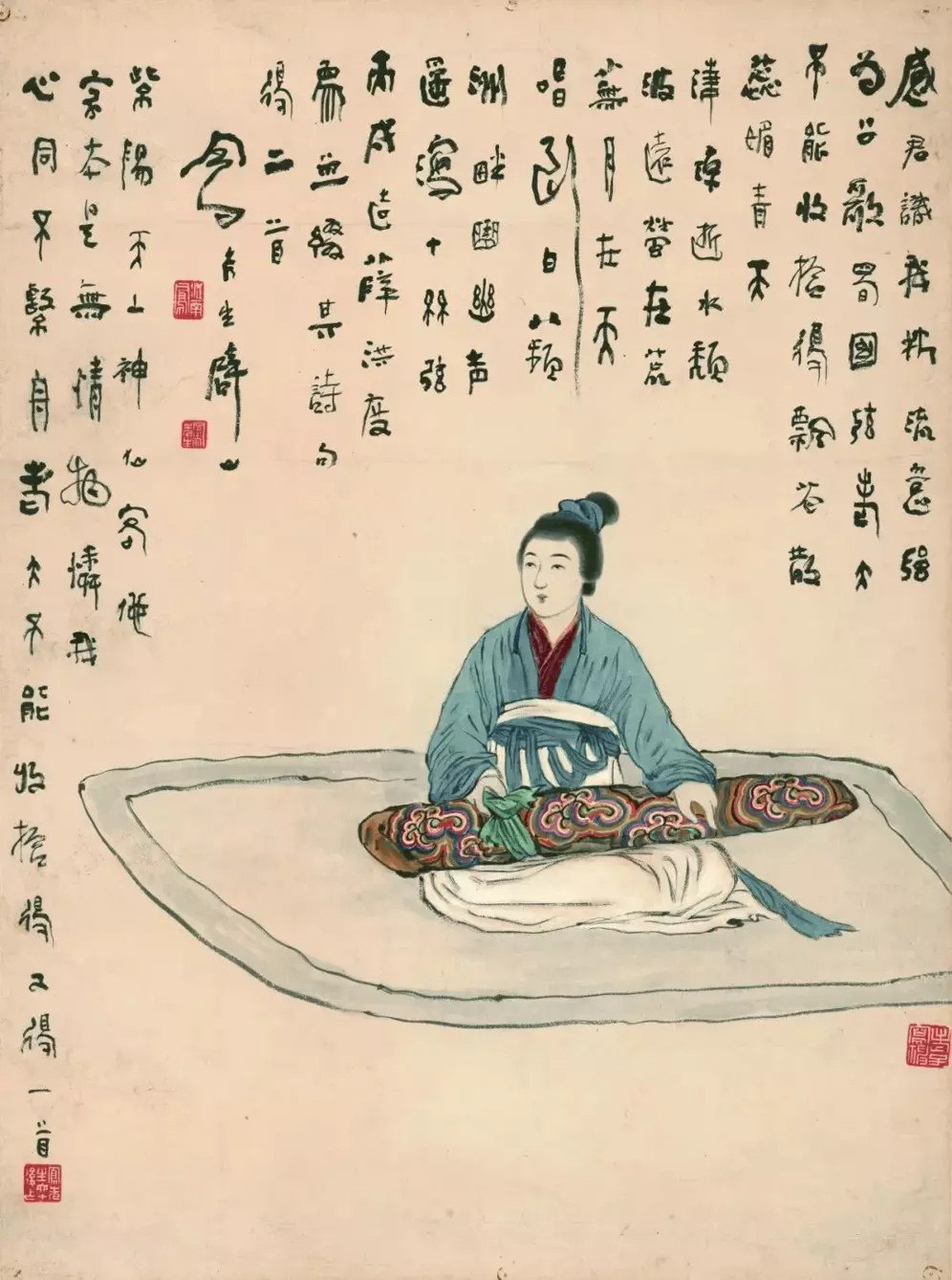 吕凤子（1886-1959），中国近现代著名画家、书法家和艺术教育家，职业教育的