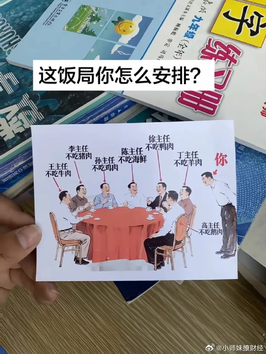 作为高情商的你，这饭局你会如何安排？