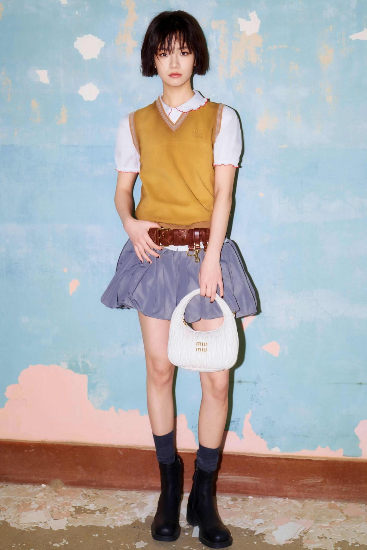 不同女星同一品牌的宣传照，都好养眼啊！李庚希、刘浩存、包上恩、张艺凡、赵今麦、