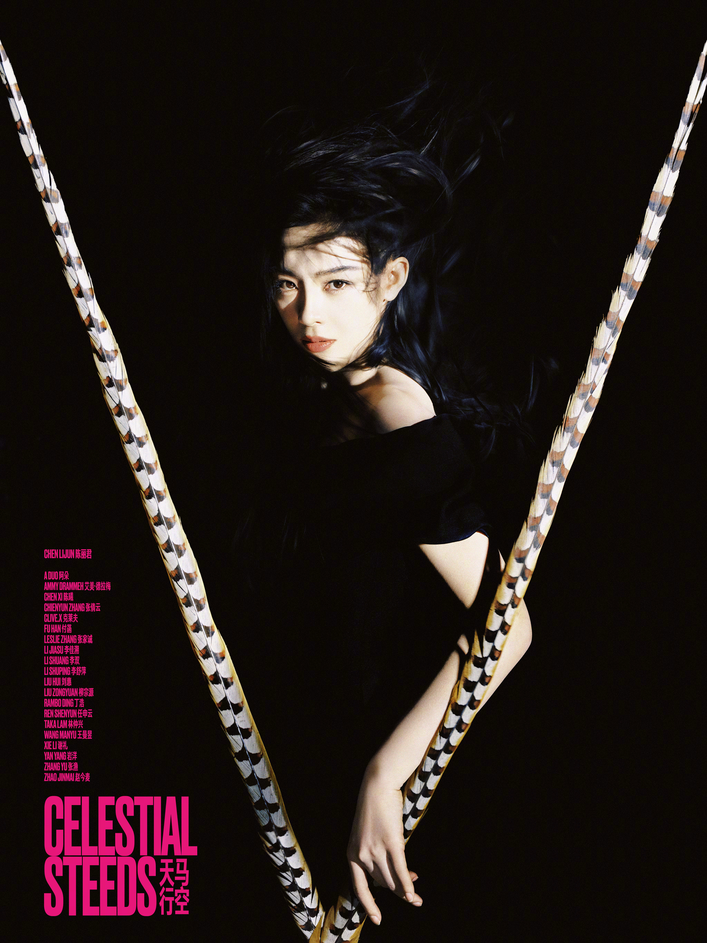 赏图bot陈丽君，V中文版二月刊封面，摄影：柳宗源🐎