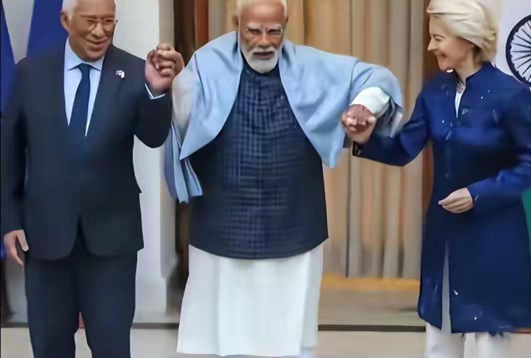 越是多元化，中国越是强大。欧盟和印度达成自贸协议这是好事。印度和欧洲总的战略方