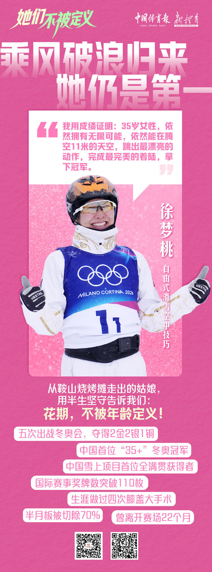 孙颖莎正能量祝福海报国际妇女节，发布赛场内外她们不被定义主题九宫格，向广大女性