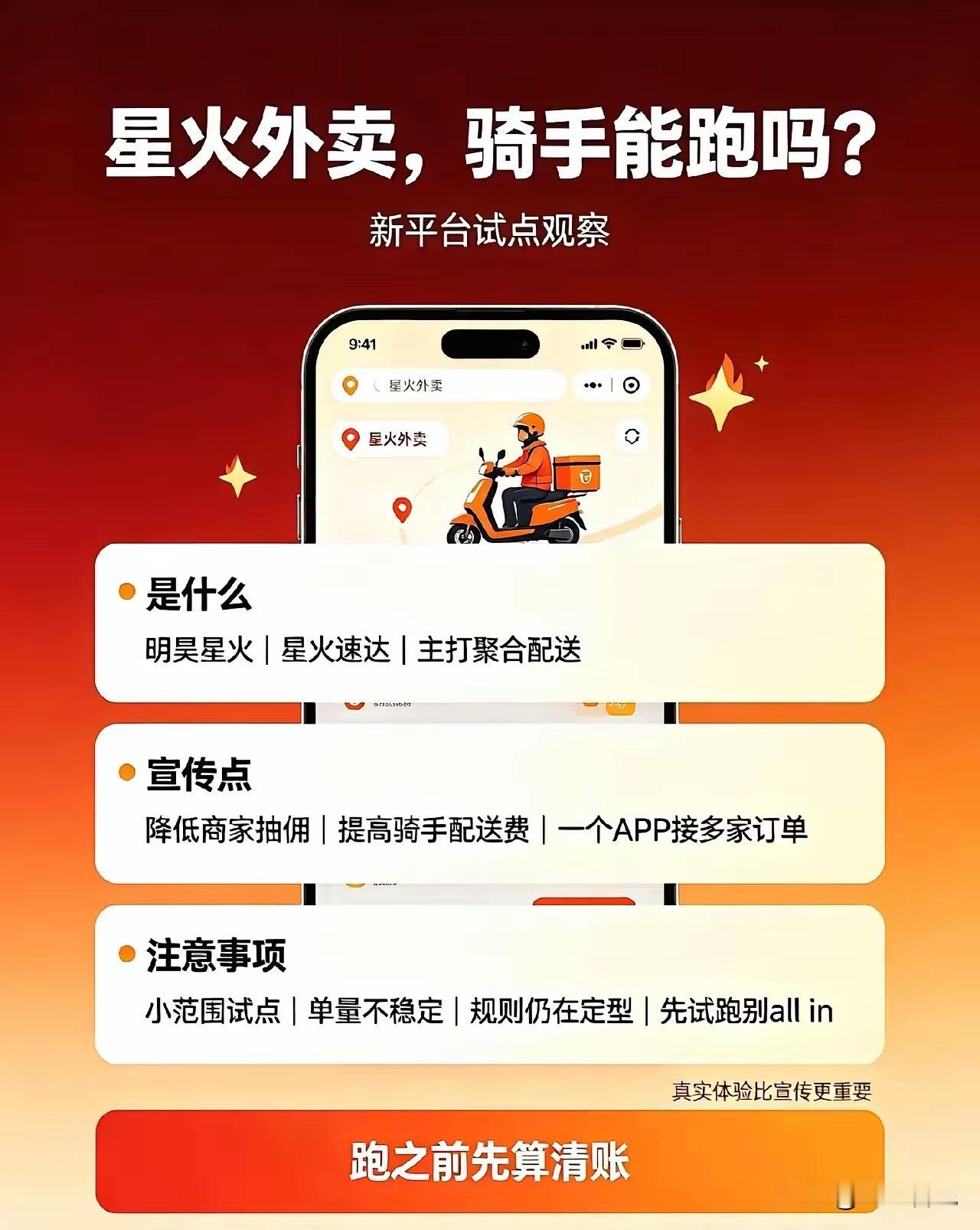 星火外卖改变不了任何！当前外卖平台的痛点大家都知道，无非是对商家的抽成太高，