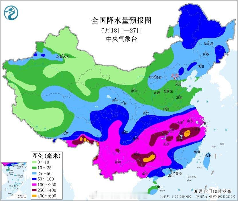 梅雨全面进入梅雨季！