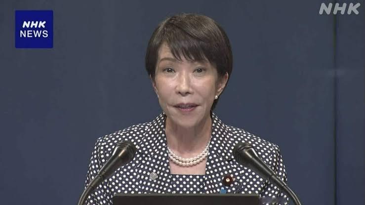 6月18号，高市早苗在结束欧洲访问和七国集团峰会之前举行了记者会见，并且特别回答