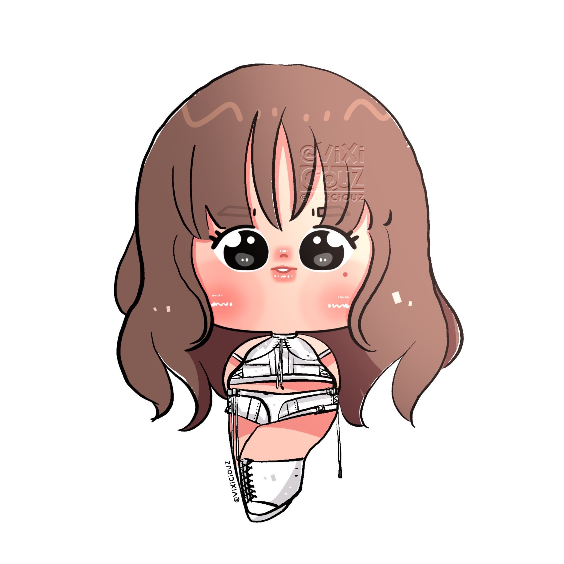 LISA🧡lisa鼻子怎么了260614饭绘LISA图片一则｜好美crlo