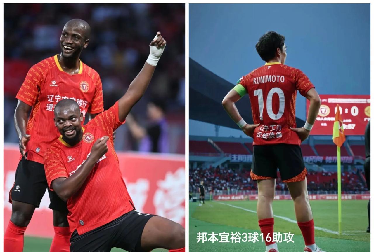 攻击美如画！辽宁铁人本赛季已有10名球员进球，攻打入48球！