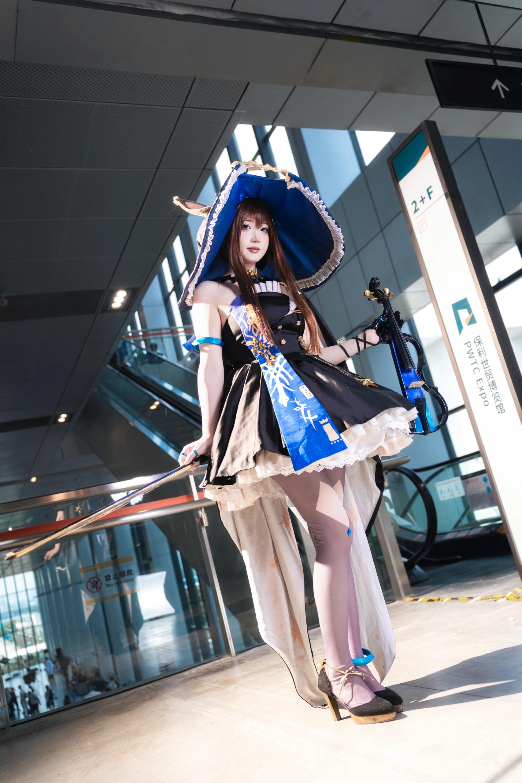 cospaly cosplay漫展小姐姐 这谁能顶得住啊 阿米娅cos...