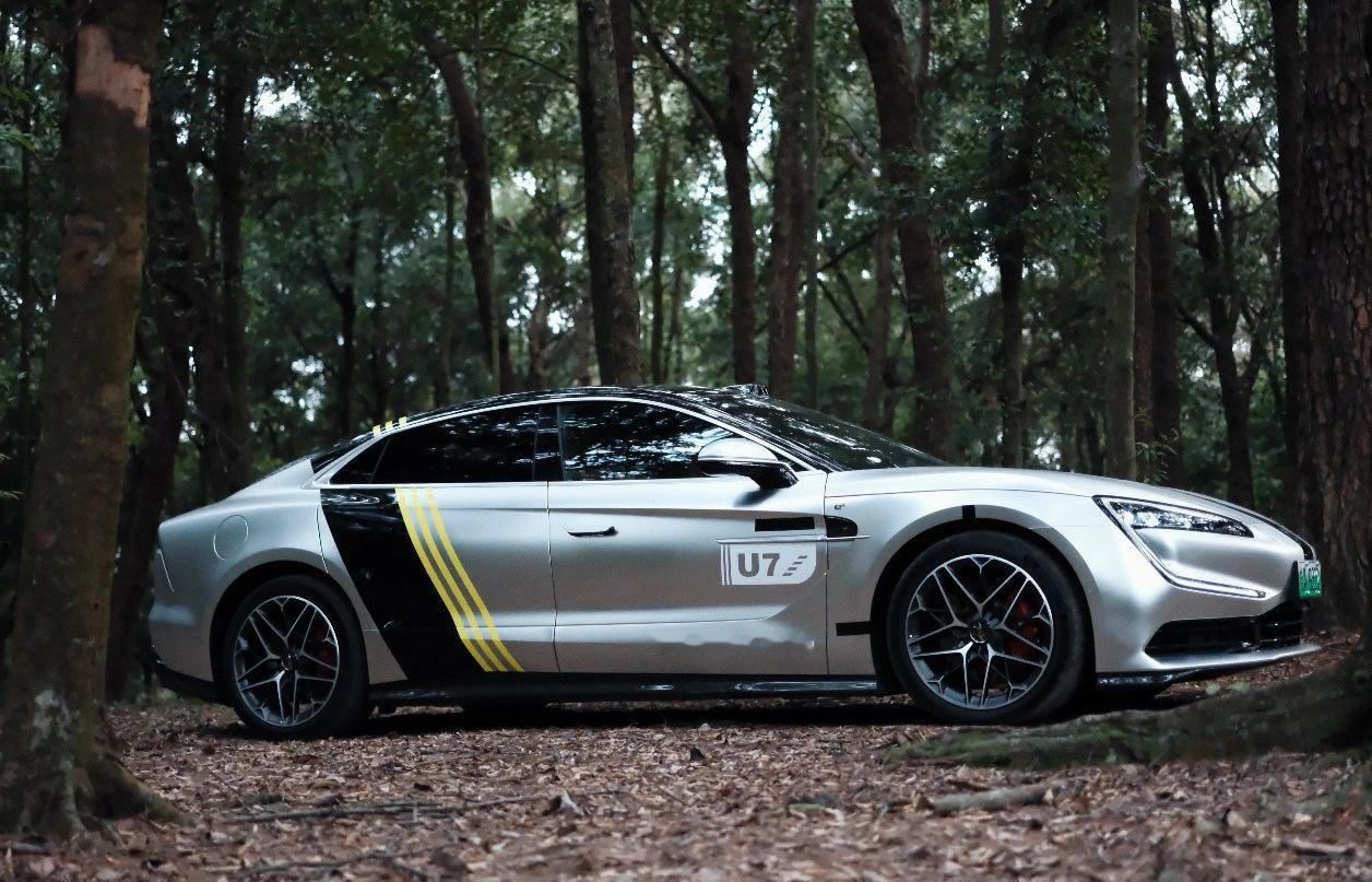 这个仰望U7的车色被弄的很好看呀