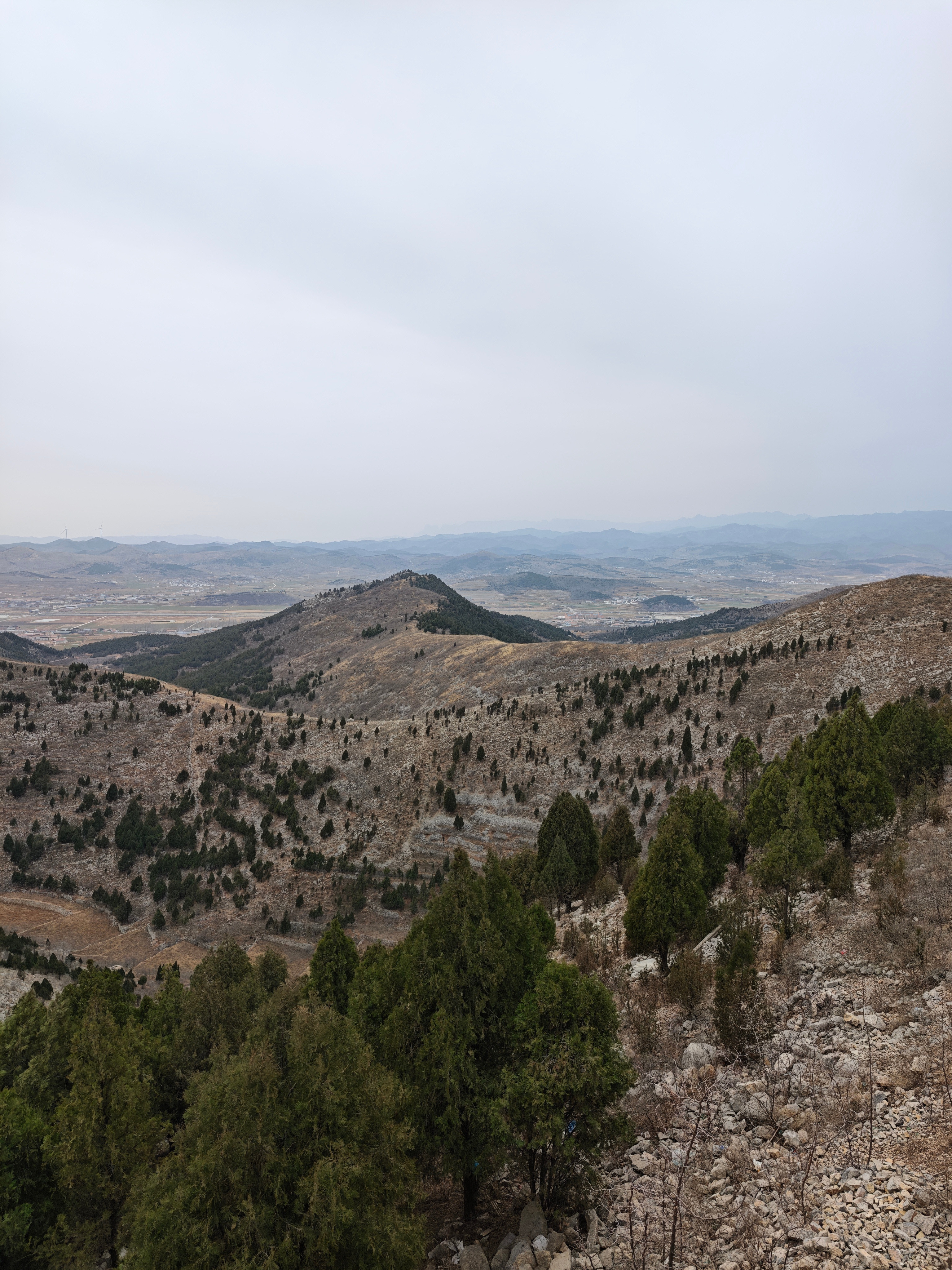 正在隔壁村里山上拍着呢，突然下大雪，赶紧往回走瑞雪兆丰年~