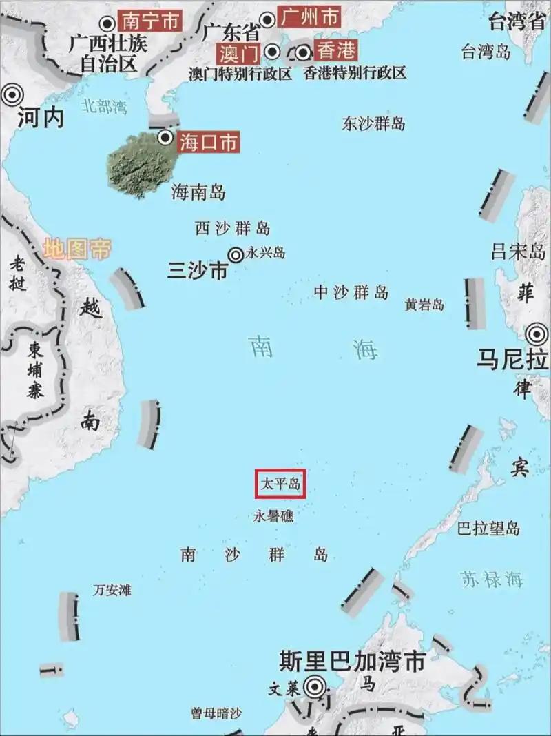 台湾见了美日菲越就怕怕，丢了中业岛等南沙一众岛礁，为什么能守住太平岛呢？因为：