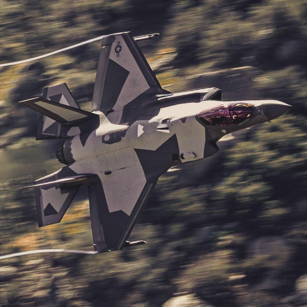 峡谷上空的假想敌涂装F-35A​​​