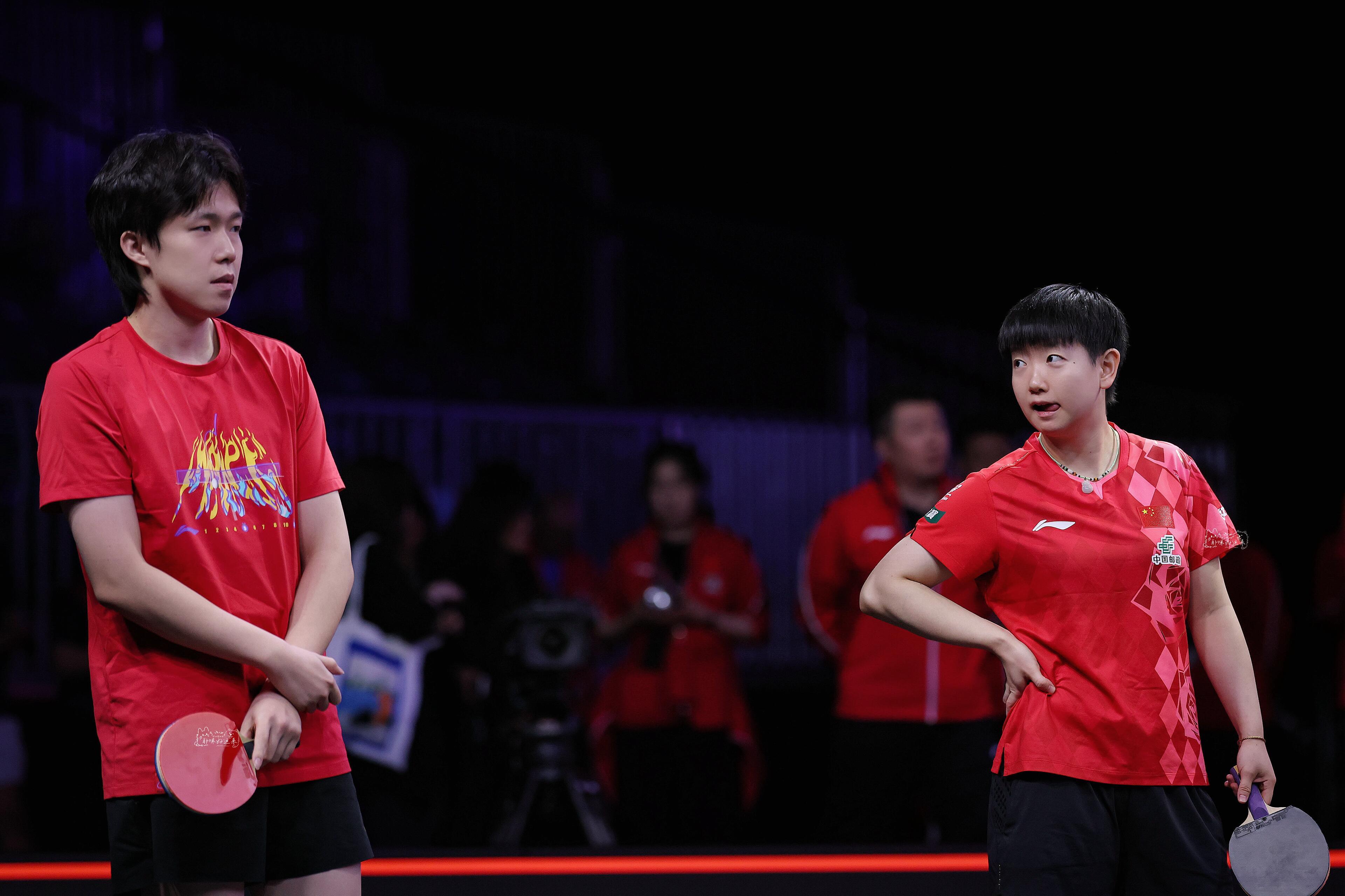 6.26几张新pics🤓🏓孙颖莎/王楚钦