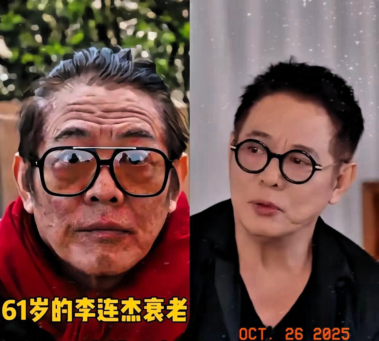 有没有人知道啊?李连杰为什么越来越年轻了?之前李连杰躺在床上,感觉要随时写遗