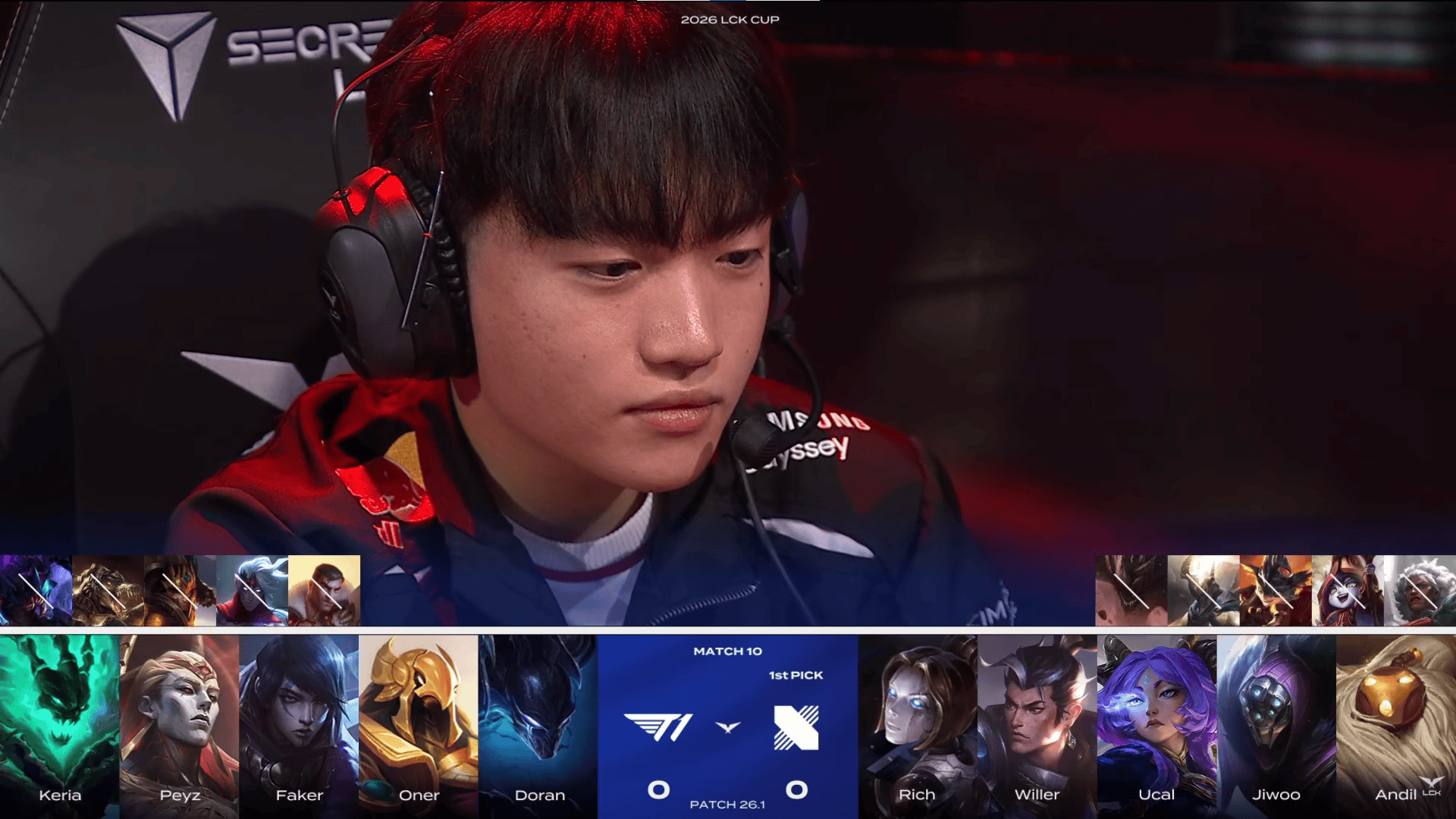 T1 1-0 DRX: Faker沙皇关键TP逆转大龙团, T1有惊无险胜DRX