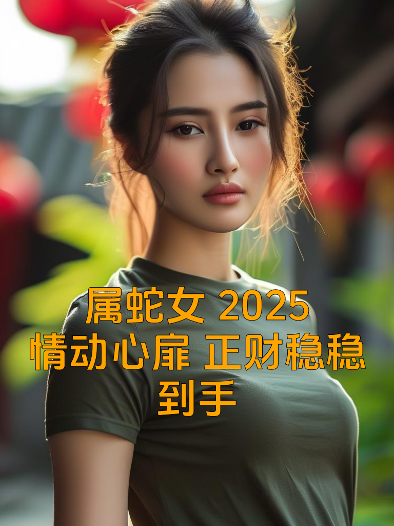 属蛇女2025：情动心扉，正财稳稳到手