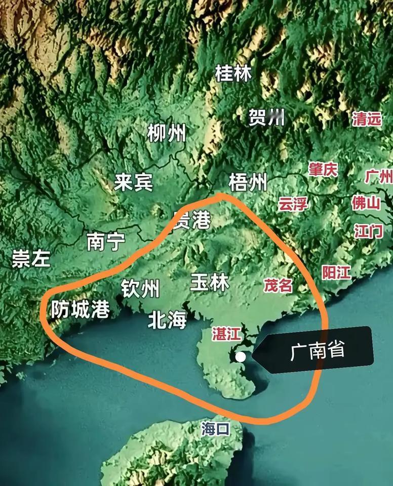 有人说这一块地适合建广南省，这种说法适合吗？答案是否定的，岭南地区的广南省，其