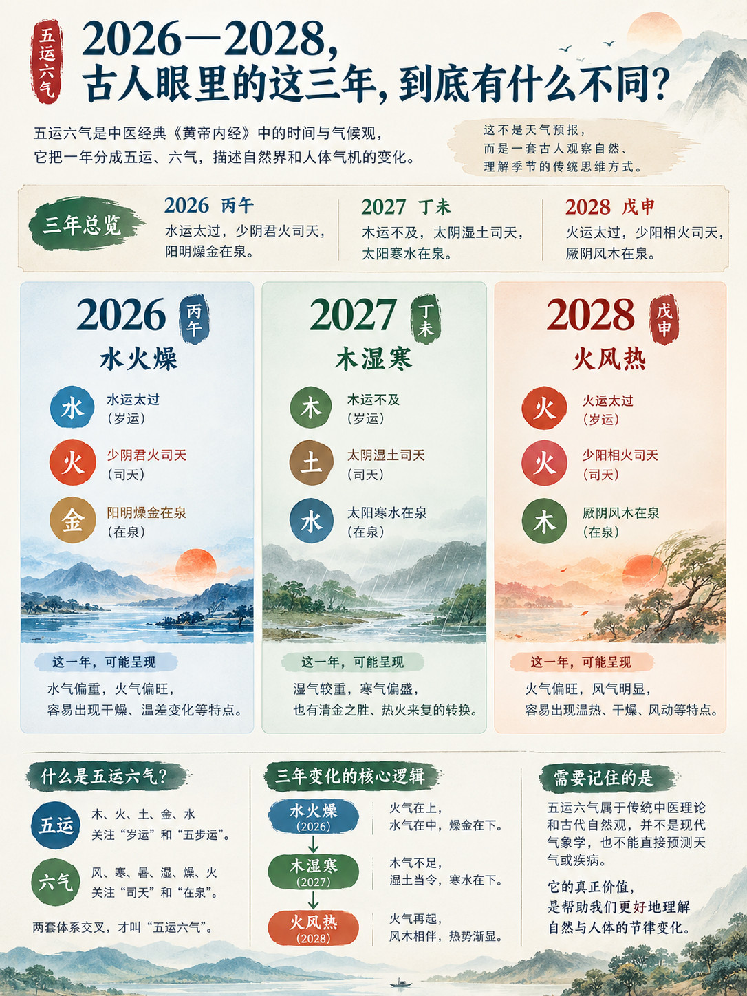2026—2028，古人眼里的这三年，到底有什么不同？如果把2026—2028这三年放在一起看，会发
