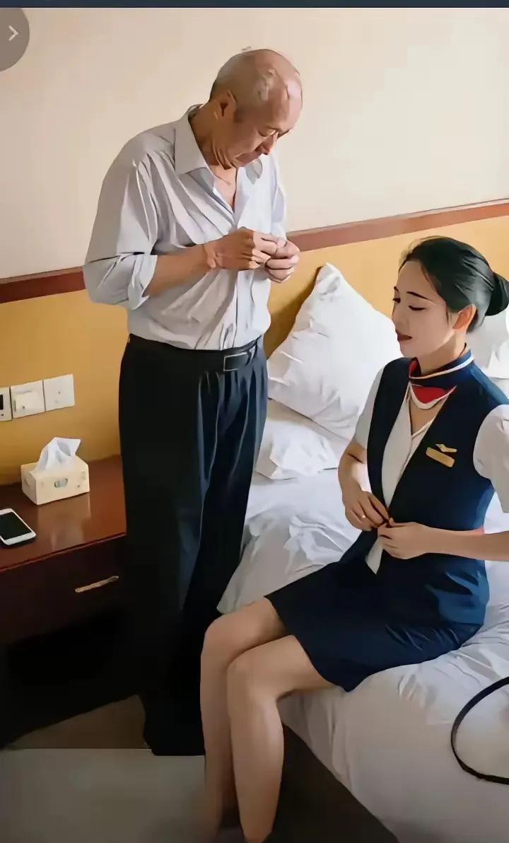 大爷现在虽然年纪有点大，但是咱有权有势，最关键是退休金还用不完，美女都爱好汉，好