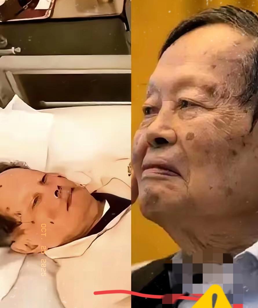 离世前状态曝光,摔跤酿大祸!转折点就在他刚过完百岁生日没多久,不小心摔了一跤伤