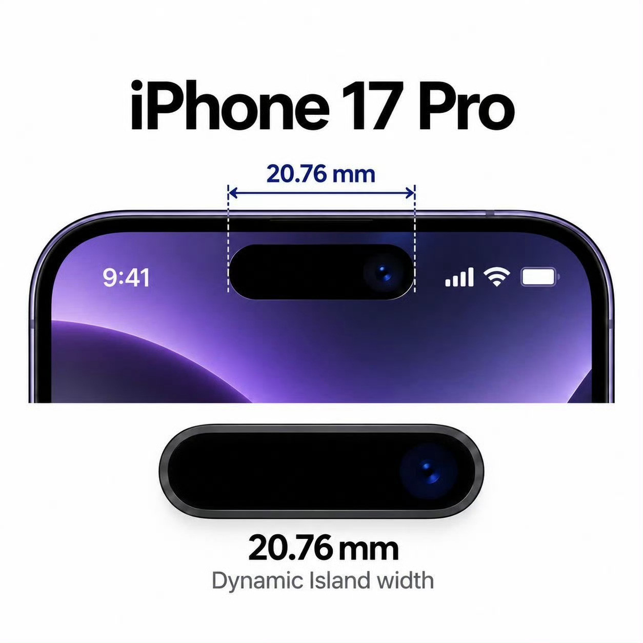 iPhone18Pro小号灵动岛感觉今年iPhone18Pro不会和1