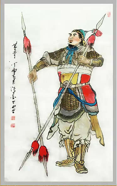 按《水浒传》来说，董平是万万没有资格入选“五虎将”的，不论是武力、头脑、人品、资历、战功，可以称之为