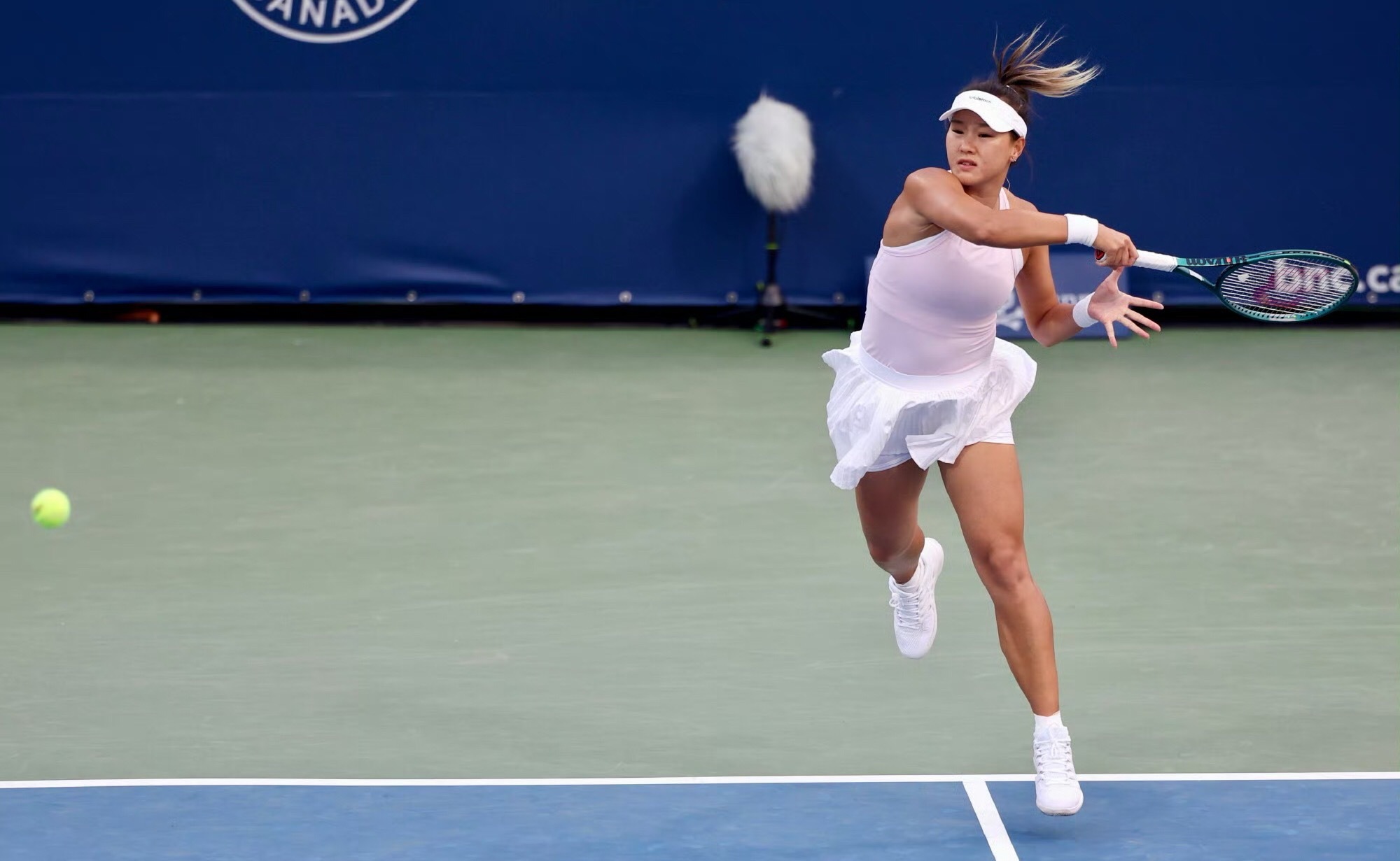 郭涵煜在WTA1000辛辛那提站女单资格赛首轮表现惊艳，仅耗时58分钟便以6-1