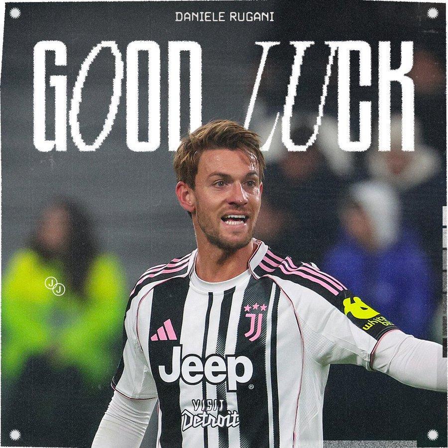 我们在此宣布，鲁加尼将在本赛季下半程以租借形式加盟佛罗伦萨。本赛季他代表尤文