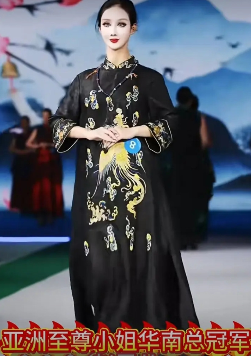 亲们，不要再嘲笑我们辽宁省的选美冠军张倩了！最起码人家脸上没动刀子，不那么惊