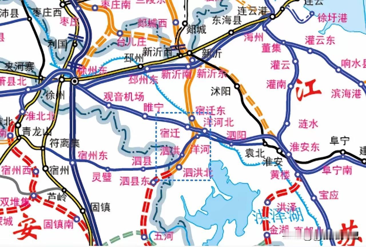 潍坊宿迁铁路是极其明智的，支持国家高铁战略，作为两大京沪二线，和京港高铁的连接线