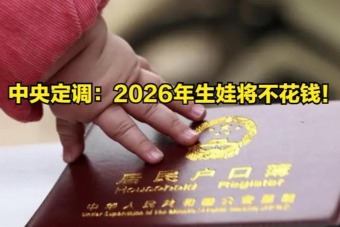 国家定调2026生娃不花钱！外卖员、农民工笑了，这些坑千万别踩年轻人不敢生