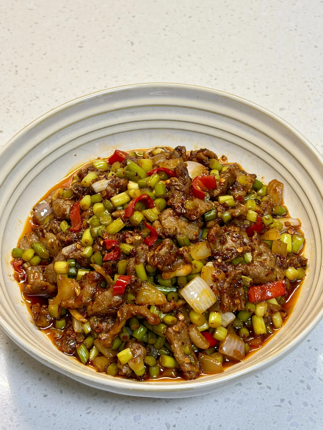 一定要试试这个孜然牛肉，附详细做法～