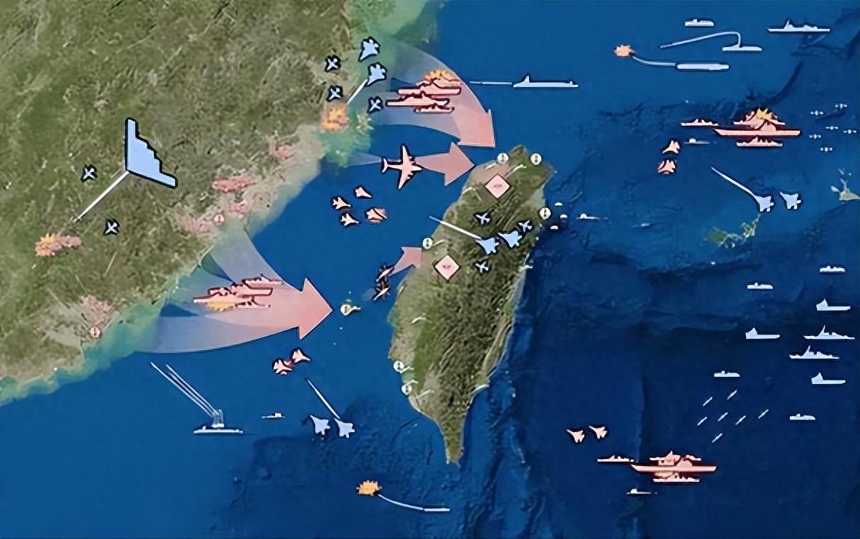 现在美国专家们的意见出奇一致了，认为一旦中国大陆统一台湾省，美国或许只剩一条路可